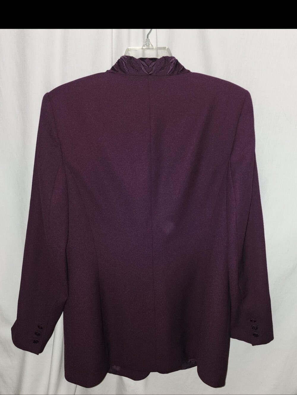 John meyer womens size 10 Burgundy blazer